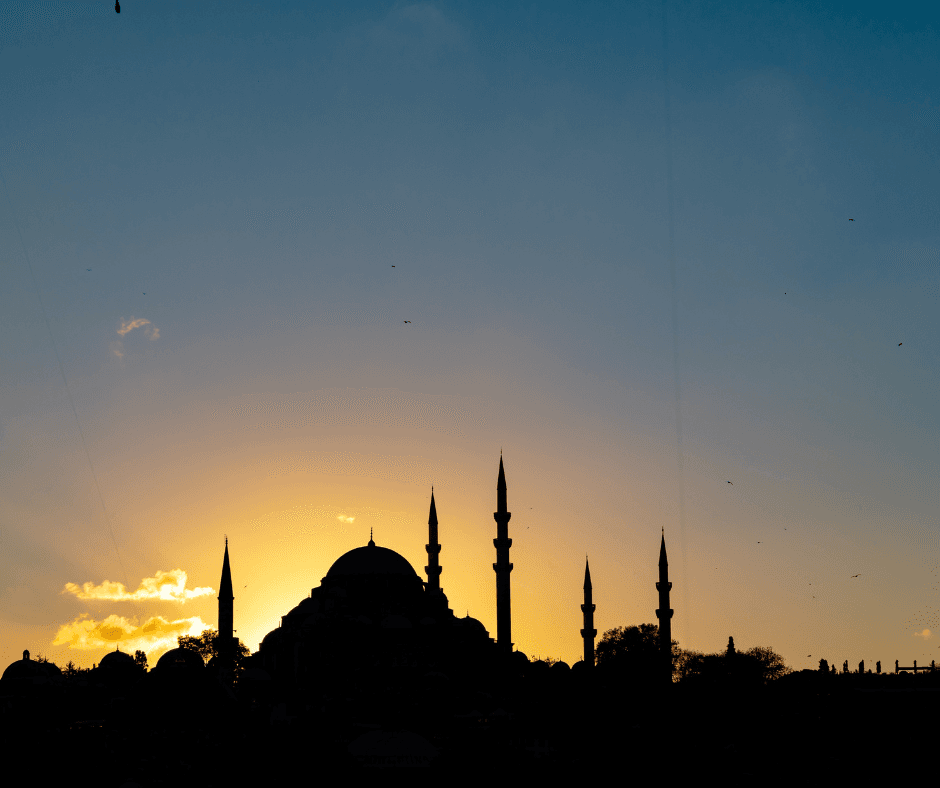 Architectural dome of a mosque reflecting serenity and precision in Quran recitation